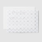 Exquisite Rose Gold Calligraphy Pergament Einladungen (Versetzt (Einladung))