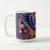 Exquisite Skull and Bones Traditionelle 🎨 Kaffeetasse (Links)