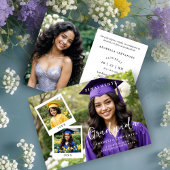 Exquisite Spanish Script Collage 4 Photos Timeline Einladung