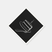 Exquisite Stücke von Cake Design, Geburtstag oder  Serviette (Ecke)