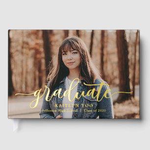 Exquisite Taste Foil Foto Abschluss Gästebuch