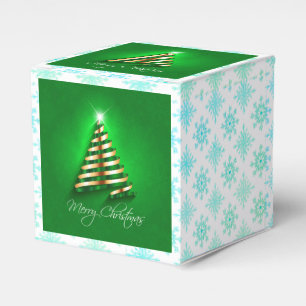 Exquisite Weihnachtsklassiker-Gunstbox Geschenkschachtel