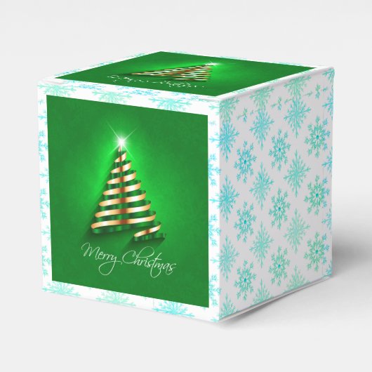 Exquisite Weihnachtsklassiker-Gunstbox Geschenkschachtel (Vorderseite)
