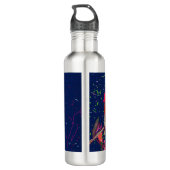 Exquisitely Colored Stainless Steel Water Bottle Edelstahlflasche (Rückseite)