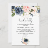 Exquisites Fall Brunch & Bubbly Brautparty Einladung (Vorderseite)