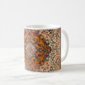Exquisites Vintages Persisches Rug-Muster Kaffeetasse (VorderseiteRechts)