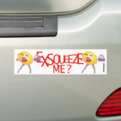 "exsqueeze ich?" lustige Zitrone humorvoll Autoaufkleber (Auf Auto)