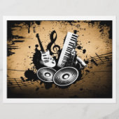 Extaza Band Flyer (Hinten)