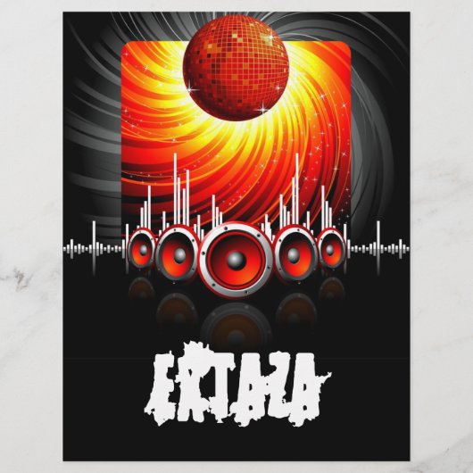 EXTAZA DJ Flyer (Hinten)