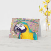 Extending the birthday celebration karte (Gelbe Blume)