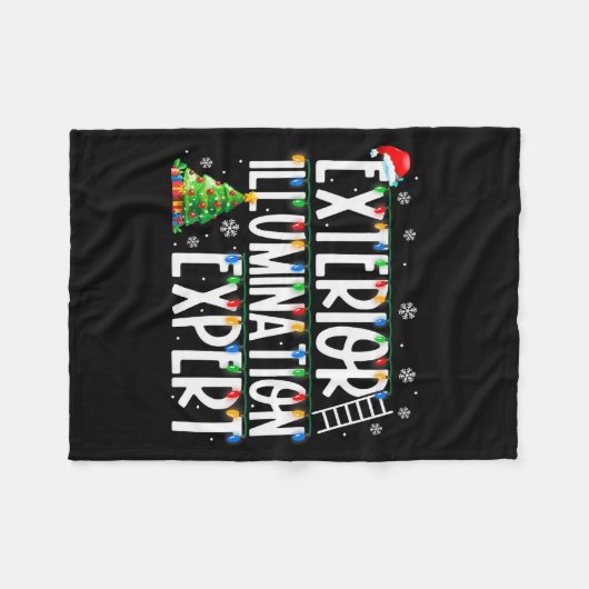 Exterior Illumination Expert Christmas Light Xmas Fleecedecke (Vorderseite (Horizontal))