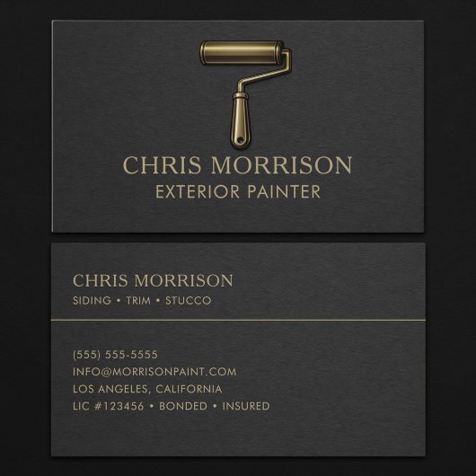 Exterior Painter Professional Visitenkarte