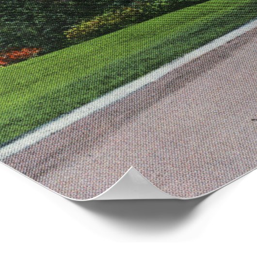 Exterior View of Raybrook Sanatorium Poster (Ecke)