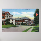 Exterior View of Raybrook Sanatorium Poster (Vorne)