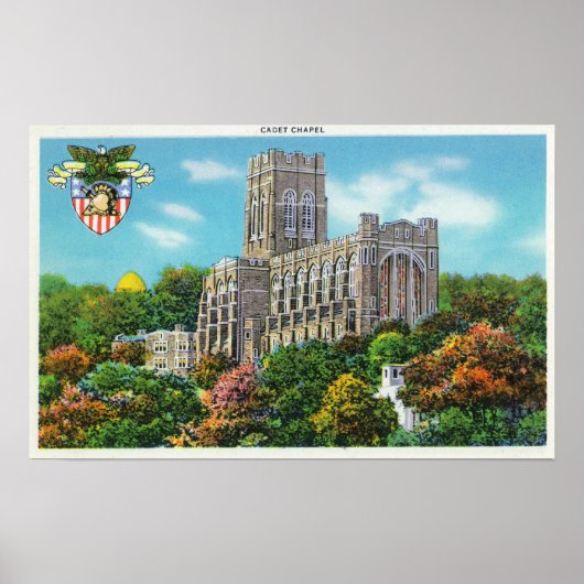Exterior View of the Cadet Chapel Poster (Vorne)