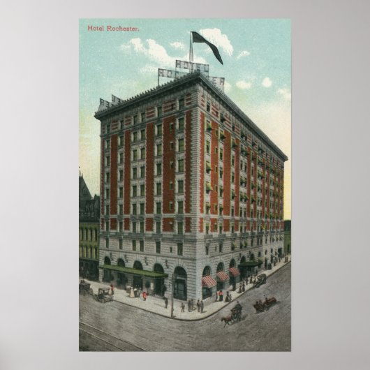 Exterior View of the Hotel Rochester Poster (Vorne)
