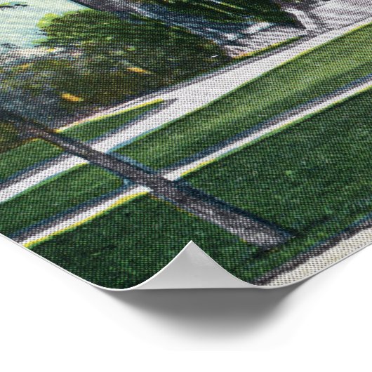 Exterior View of Union College Library Poster (Ecke)