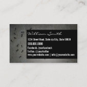 Exterminator Business card Visitenkarte (Rückseite)