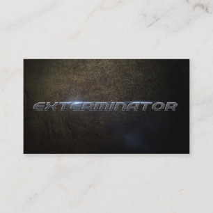 Exterminator Business card Visitenkarte