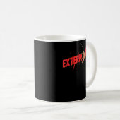 Exterminator Gift Pest Controller Mäuse oder Bed B Kaffeetasse (VorderseiteRechts)