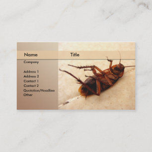 Exterminator Visitenkarte