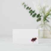 Exterminator-Visitenkarten (Schabe) Visitenkarte (Stehend Vorderseite)