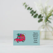 Exterminator-Visitenkarten Visitenkarte (Stehend Vorderseite)