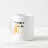 Exterminators sind heiß kaffeetasse (Vorderseite Links)