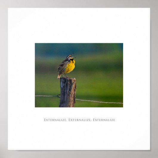 Externalisieren, Externalisieren, Externalisieren Poster (Vorne)