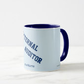"EXTERNER PRÜFER" TASSE (VorderseiteRechts)