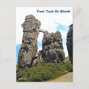 Externsteine Sandstones Postkarte