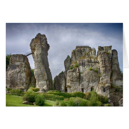 Externsteine Teutoburg Forest Deutschland (Vorderseite (Horizontal))