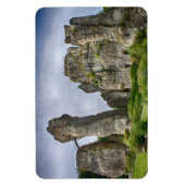 Externsteine Teutoburg Forest Deutschland Magnet (Vertikal)