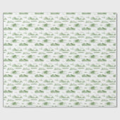 Extinct Animal Toile Geschenkpapier (Flach)