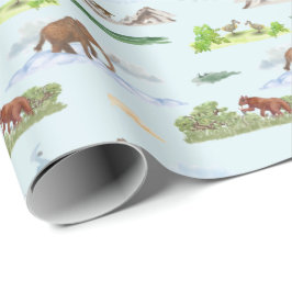 Extinct Animal Toile  Geschenkpapier