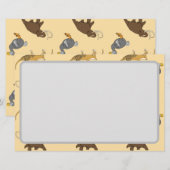 Extinct Animals  Briefpapier (Vorne/Hinten)