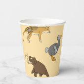 Extinct Animals  Pappbecher (Rückseite)