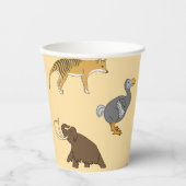 Extinct Animals  Pappbecher (Vorderseite)