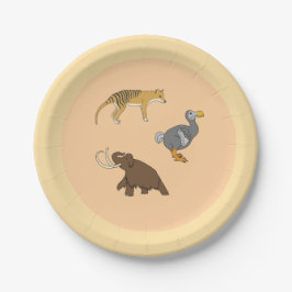 Extinct Animals  Pappteller