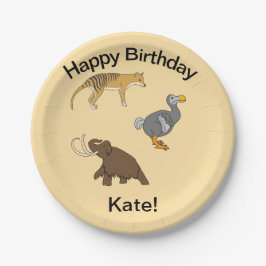 Extinct Animals  Pappteller