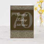 Extra besondere personalisierte Geburtstagskarte 7 Karte (Gelbe Blume)