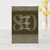 Extra besondere personalisierte Geburtstagskarte 8 Karte (Gelbe Blume)