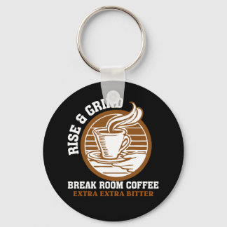 Extra Bitter-Kaffee für verärgerte Arbeitnehmer Schlüsselanhänger