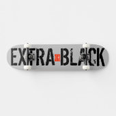 EXTRA BLACK Skateboard (Horizontal)