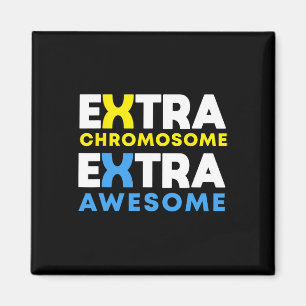 Extra-Chromosom Extra-Phantastisch-Down-Syndrom-So Magnet