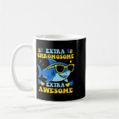 Extra Chromosom extra toller Hai Kaffeetasse (Links)