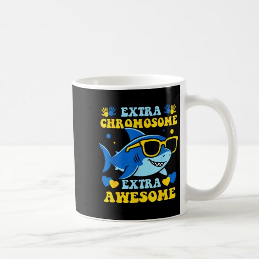 Extra Chromosom extra toller Hai Kaffeetasse (Rechts)