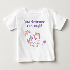 Extra Chromosom Magic Unicorn Baby T-shirt
