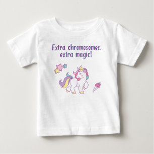 Extra Chromosom Magic Unicorn Baby T-shirt