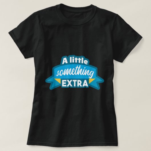 Extra Chromosom spendet World Down Syndrom Awarene T-Shirt (Design vorne)